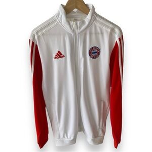 Adidas Bayern Munich Full Zip Soccer Jacket.